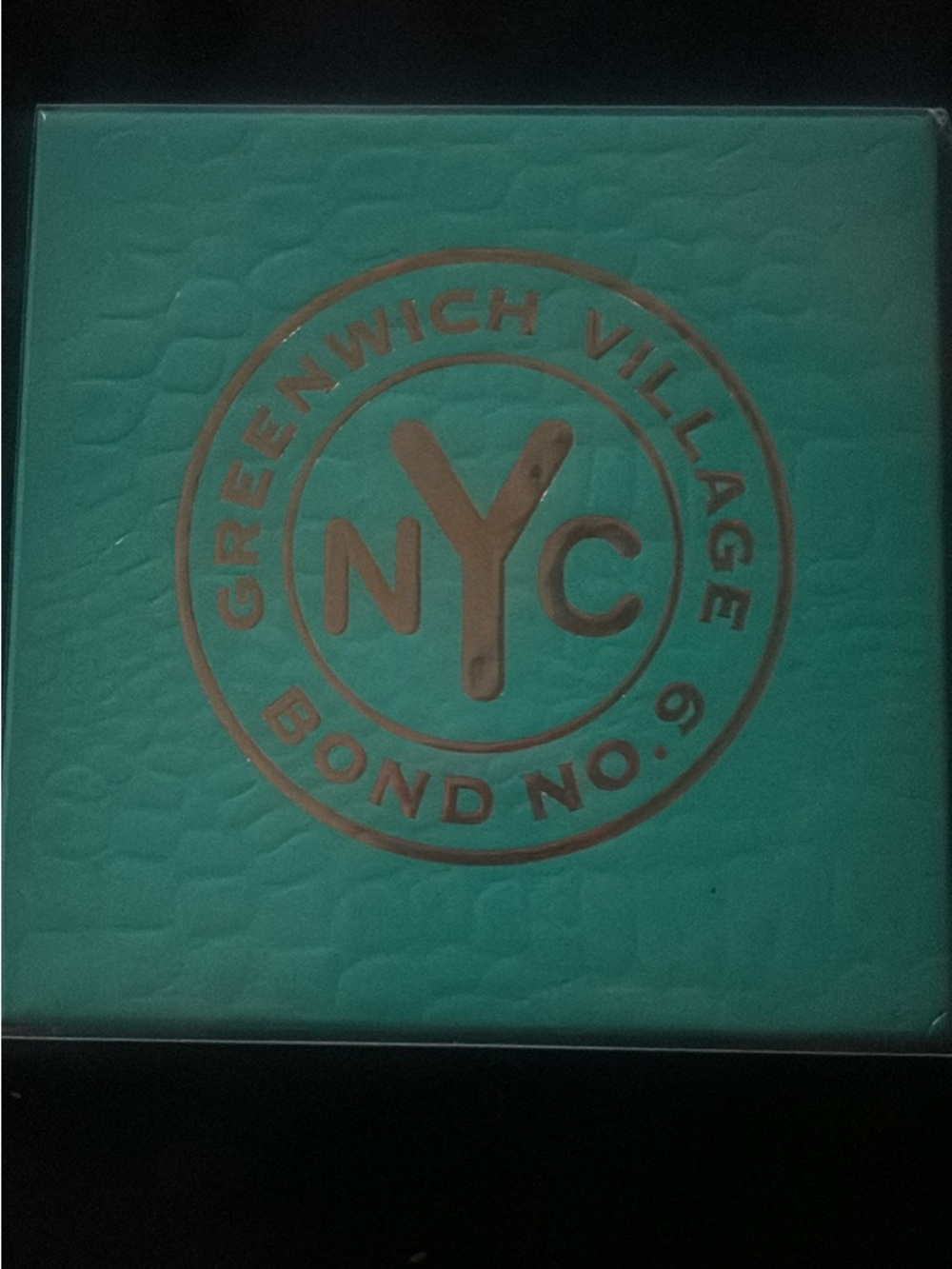 NYC Men Grooming Moisturizer Teal with Gold Logo